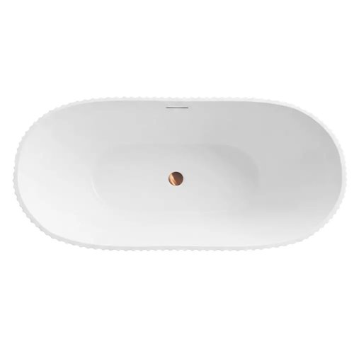 Wanna wolnostojąca ryflowana 170 cm Atena Rea zdjęcie 9