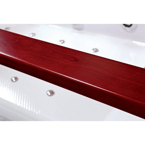 Wanna z hydromasażem prostokątna podgrzewacz wody 180x120 cm Imperia 610