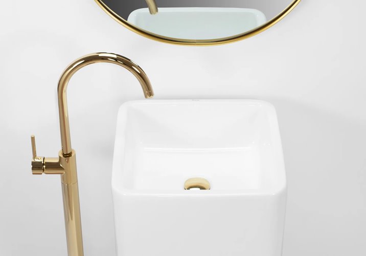 Umywalka wolnostojąca ceramiczna Holly Rea