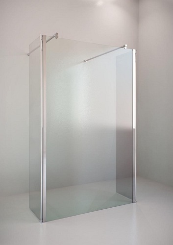 Ścianka prysznicowa 120 cm + 2 x ścianka boczna 30 cm BK254T12