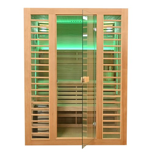 Sauna sucha fińska piec 6 KW Harvia BC60 + kamienie solne 150X150X190CM MO-TS3B XL Mazur