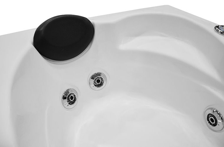 Wanna z hydromasażem asymetryczna 150x92 cm MO-0207