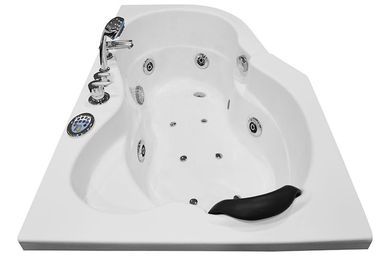 Wanna z hydromasażem asymetryczna 150x92 cm MO-0207