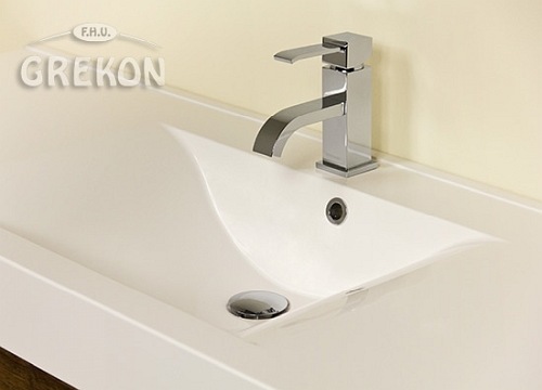 Szafka wisząca z umywalką U140/50C seria Fokus Sz
