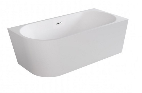 Wanna przyścienna narożna prawa korek klik-klak chrom 150 cm Zoya Besco