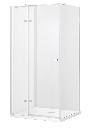 Prostokątna kabina prysznicowa 120x80 L Pixa Besco
