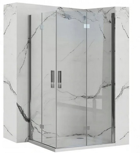 Kabina prysznicowa drzwi składane 100x100 Molier Double Rea