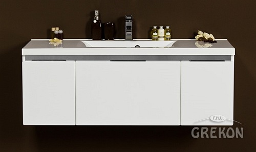 Szafka z umywalką 120/48 seria Diamond B