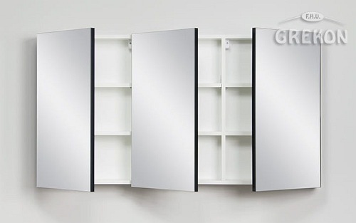 Szafka wisząca z lustrem 120x65 seria Fokus C
