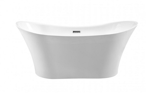 Wanna wolnostojąca 170 cm korek klik-klak chrom Amber Besco