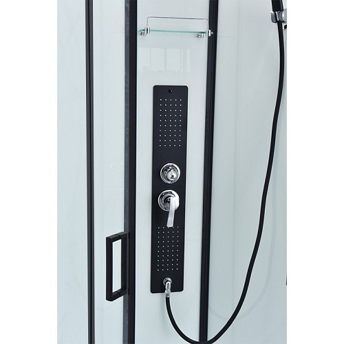 Kabina prysznicowa z hydromasażem niski brodzik 90x90 WSH-312B