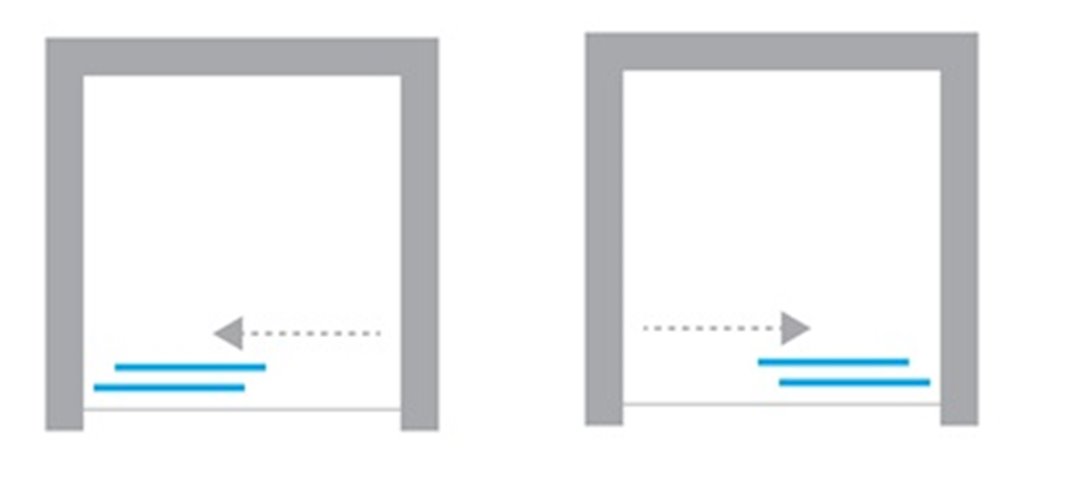 Drzwi prysznicowe 110 cm profile czarny mat D-1027A New Varia New Trendy