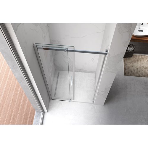 Drzwi prysznicowe do wnęki 115-120 cm rozsuwane szkło 8 mm KZ09CC