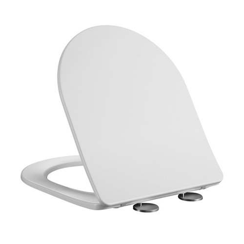 Zestaw podtynkowy stelaż GEBERIT DUOFIX + miska MIZU-WH-RIM-03 + przycisk DELTA 01 chrom