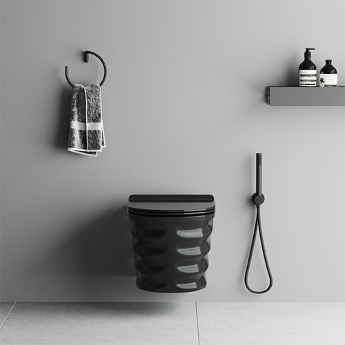 Zestaw podtynkowy stelaż GEBERIT DUOFIX + miska SKAL-BL-RIM-03 + przycisk DELTA 50 biały