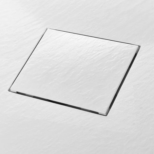 Brodzik prostokątny biały struktura kamienia smc 120x90 Magnum White Rea