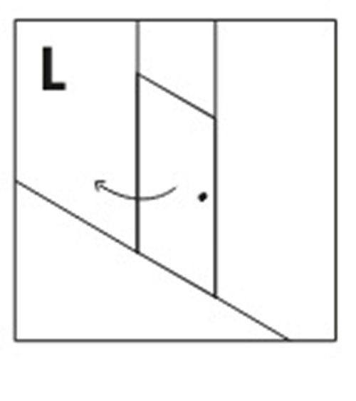 Drzwi prysznicowe uchylne lewe kolor chrom 90 cm D-1002A New Trendy Kalibra 1D