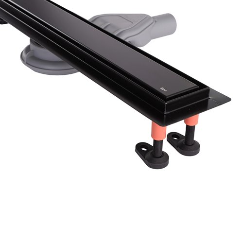 Odpływ liniowy Rea czarny Neox Superflow 90 cm