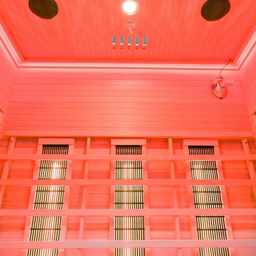 Sauna na podczerwień 4-osobowa 150x120 cm grzejniki kwarcowe i karbonowe Alta3 Infrared