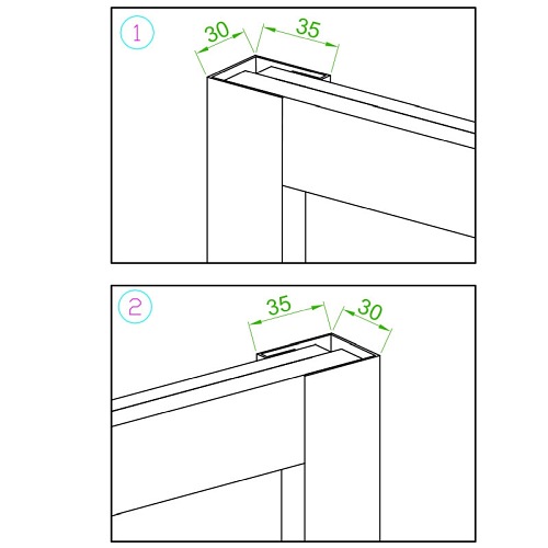 Czarna kwadratowa kabina prysznicowa 90x90 drzwi uchylne BS11B