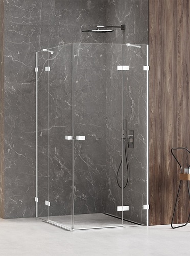 Kabina prysznicowa biała 90x110 EXK-2829 Avexa New Trendy White