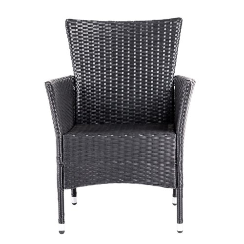 Zestaw mebli ogrodowych z technorattanu stół + krzesła 8 osób Santos