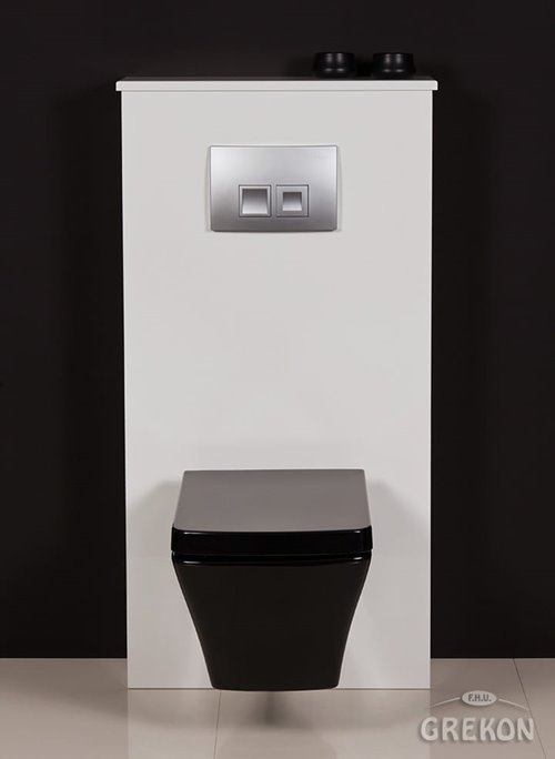 Zabudowa stelaża WC Geberit Fokus B biała w połysku