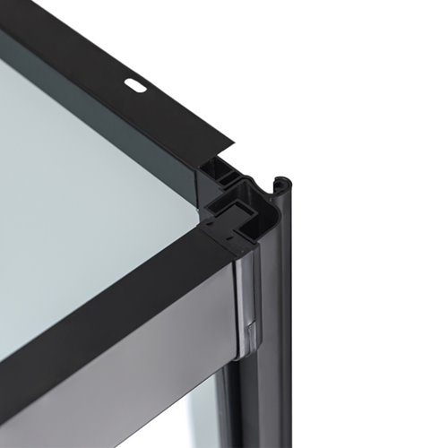 Kabina prysznicowa półokrągła zabudowana 80x80 Puerto