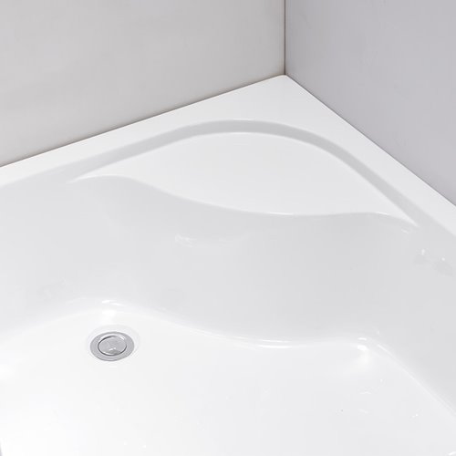 Kabina prysznicowa na głębokim brodziku prawa 115x85 cm Maja Hydrosan