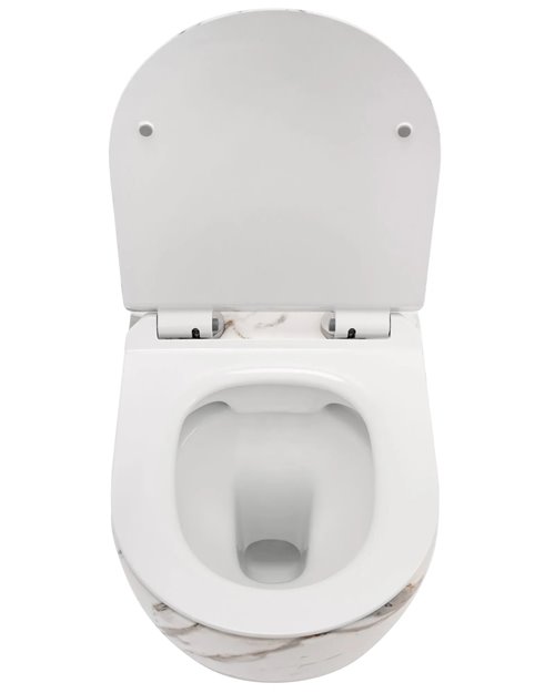 Misa wc wisząca Carlos Rimless Slim Lava Mat Rea