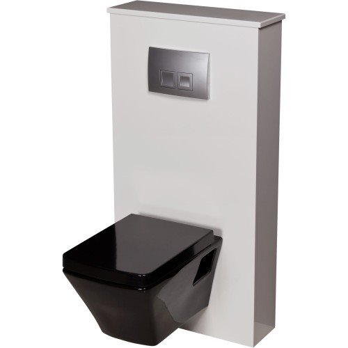 Zabudowa stelaża WC Geberit Fokus B biała w połysku