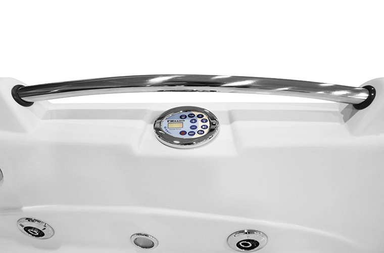 Wanna z hydromasażem prostokątna przyścienna 167x85 cm MO-0206