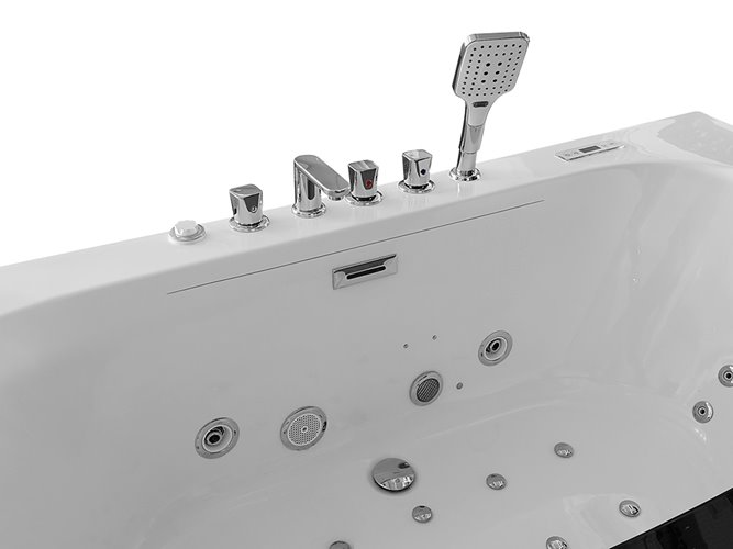 Wanna spa z hydromasażem przyścienna 170x85 cm MO-0075 zdjęcie 10