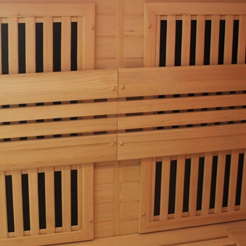 Sauna Combo na podczerwień + fińska 4-osobowa 160x160 cm Helsi3 6KW