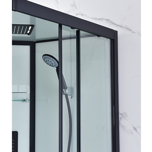 Kabina prysznicowa z hydromasażem niski brodzik 80x80 WSH-312A