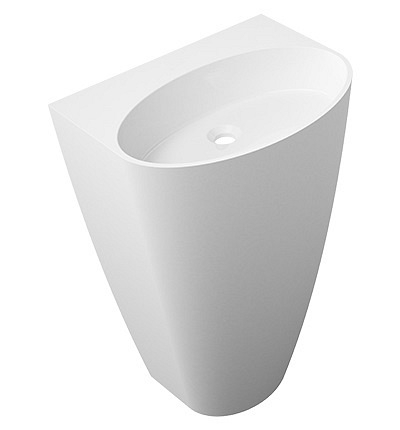 Umywalka stojąca z lanego marmuru, Siena UWBO Marble+