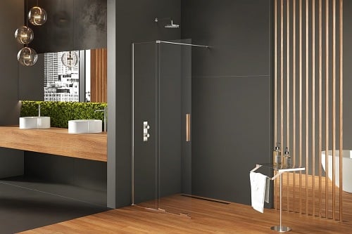 Smart New Trendy ruchoma ścianka prysznicowa walk in 90 cm EXK-4086