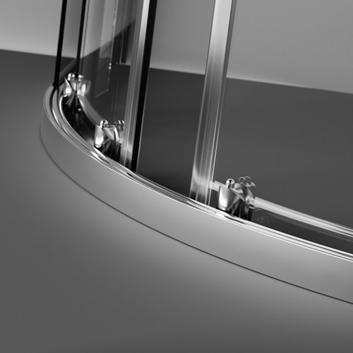 Zarya Besco chromowana kabina prysznicowa 80x80 powłoka ProClean + czarny brodzik 4,5 cm Axim Stone Effect Black