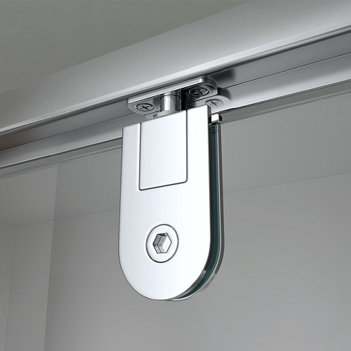 Kabina prysznicowa 90x80 prostokątna drzwi pełne uchylne KZ05A