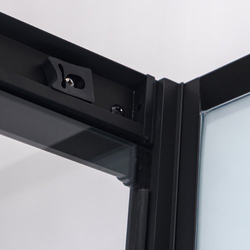 Kabina prysznicowa półokrągła zabudowana 100x100 Puerto