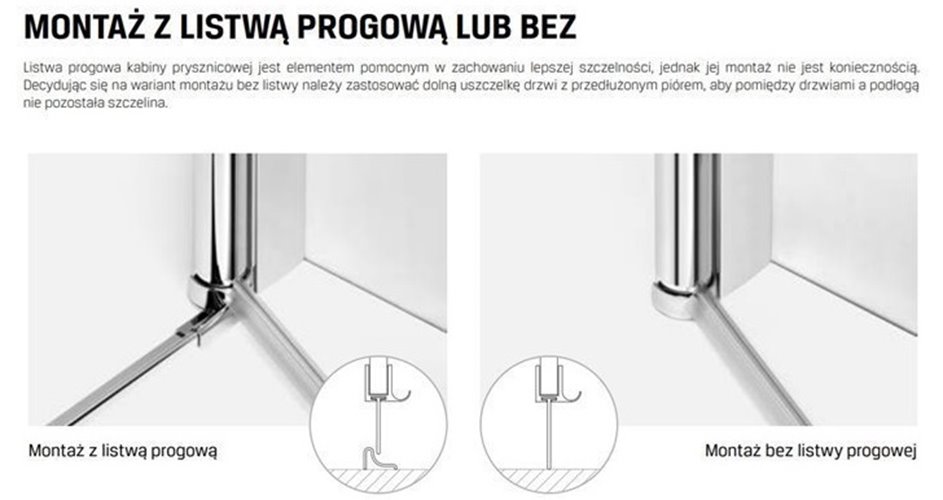 Miedziana kabina prysznicowa podwójne drzwi uchylne 90x90 EXK-6436 Eventa Copper Shine New Trendy