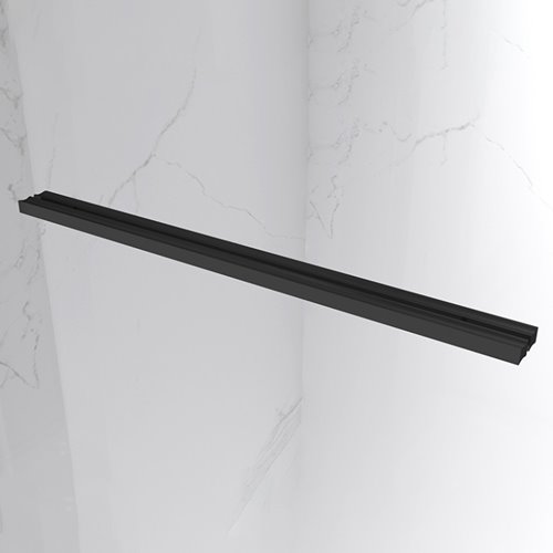 Czarna kabina prysznicowa kwadratowa 90x90 KZ16B Hydrosan