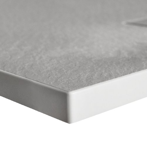 Biały brodzik prysznicowy prostokątny o strukturze kamienia 120x80 cm Riko Hydrosan