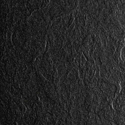 Brodzik pięciokątny czarny struktura kamienia 90x90 Prato Kerra