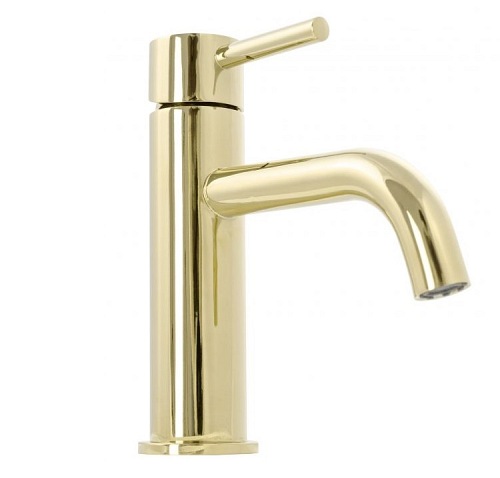Bateria umywalkowa niska Lungo Gold Rea