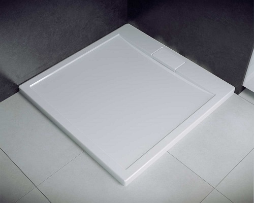 Brodzik do kabiny prysznicowej, kwadratowy 90x90 Axim Besco