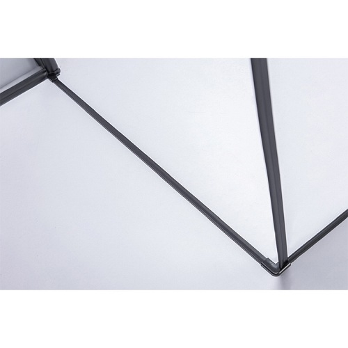 Kabina prysznicowa czarna 90x90 kwadratowa drzwi uchylne BS04B