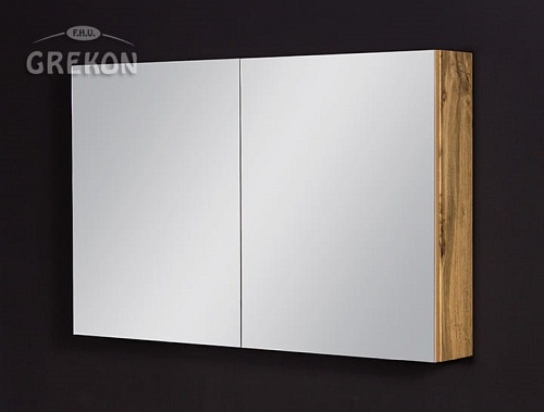 Szafka łazienkowa z lustrem 100x65 seria Fokus NE