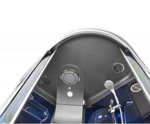 Asymetryczna kabina z hydromasażem 120x85 cm MO-02188 prawa