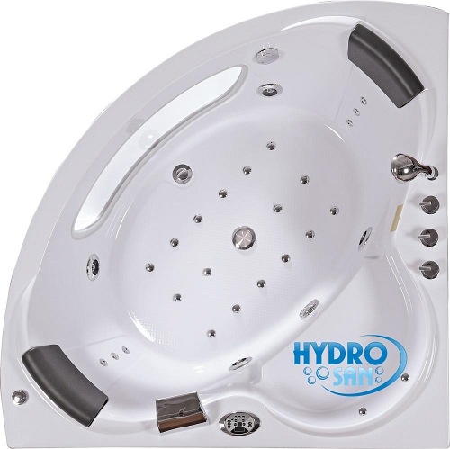 Wanna z hydromasażem Flores 601 140x140